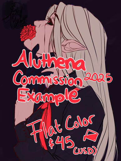 Flat color - $45